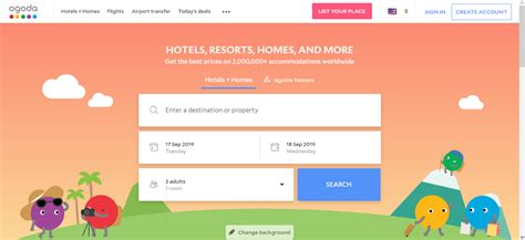 agoda english site.